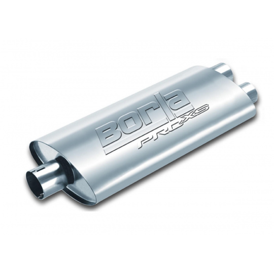 Borla ProXS univerzální tlumič s drážkovaným vstupem Borla ProXS univerzální tlumič s drážkovaným vstupem