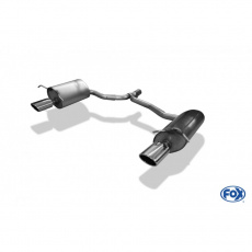 Fox Sportauspuff koncový tlumič výfuku s koncovkou 115x85 Typ 32 na obou stranách pro Mercedes třída C 204 2011- s motorem 1.6, 1.8, 2.2 D