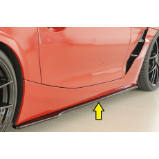 Rieger spoiler pod boční práh mont. strana pravá pro BMW Z4 G29, G4Z roadster, 03/19-, plast ABS lakovaný do černé lesklé barvy Rieger spoiler pod boční práh mont. strana pravá pro BMW Z4 G29, G4Z roadster, 03/19-, plast ABS lakovaný do černé lesklé barvy