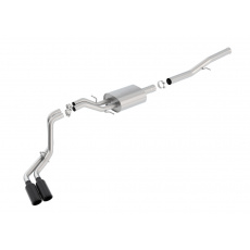 Borla Cat-Back výfukový systém "S-Type" typ 18 pro Chevrolet Silverado 1500 6,2l EC/SB 78,7", CC/SHB 69,3", WB 143,5" r.v. od 14-18, typ koncovek: černé Borla Cat-Back výfukový systém "S-Type" typ 18 pro Chevrolet Silverado 1500 6,2l EC/SB 78,7", CC/SHB 69,3", WB 143,5" r.v. od 14-18, typ koncovek: černé