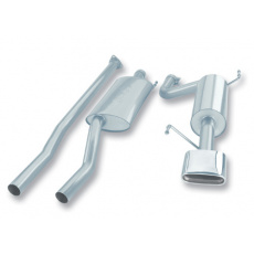 Borla Cat-Back výfukový systém "Touring" pro Honda Ridgeline 3,5l V6 AWD 4-dvéř. CC, r.v. od 06-14 Borla Cat-Back výfukový systém "Touring" pro Honda Ridgeline 3,5l V6 AWD 4-dvéř. CC, r.v. od 06-14