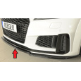 Rieger lipa pod přední nárazník pro Audi TT 8J-FV, 8S kupé, roadster po faceliftu, 09/18-, plast ABS lakovaný do černé lesklé barvy