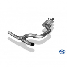 Fox Sportauspuff středový díl s tlumičem výfuku pro Volkswagen Passat 3C 4-Motion s motorem 3.2 Fox Sportauspuff středový díl s tlumičem výfuku pro Volkswagen Passat 3C 4-Motion s motorem 3.2