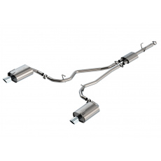 Borla Cat-Back výfukový systém "S-Type" pro Ford Explorer Limited 2,3l s automatickou převodovkou, FWD/AWD, 4-dvéř., r.v. 2020, typ koncovek: chromové Borla Cat-Back výfukový systém "S-Type" pro Ford Explorer Limited 2,3l s automatickou převodovkou, FWD/AWD, 4-dvéř., r.v. 2020, typ koncovek: chromové