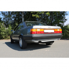 Fox Sportauspuff koncový tlumič výfuku s koncovkou 2x63 Typ 10 pro Audi 100 C3 s motorem 2.3 Fox Sportauspuff koncový tlumič výfuku s koncovkou 2x63 Typ 10 pro Audi 100 C3 s motorem 2.3