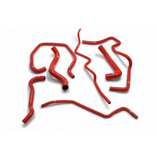 Samco Sport 7-dílná sada silikonových hadic pro vedení chladicí kapaliny pro Ford Puma  1700 2WD, barva: modrá