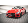 Maxton Design spoiler pod přední nárazník ver.2 pro BMW Z4 G29 /M-Pack, černý lesklý plast ABS