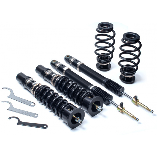 BC Racing výškově a tuhostně stavitelný podvozek série BR typ RN pro Audi A4, A5 B8, r.v. 07-16, včetně verze Quattro