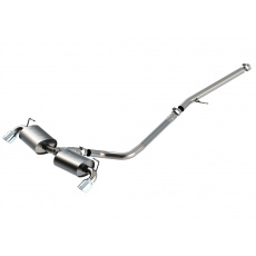 Borla Cat-Back výfukový systém "S-Type" pro Ford Bronco Sport 2,0l 4-vál., 4WD, s aut. převodovkou, 4-dvéř., r.v. 2021-, typ koncovek: chromové Borla Cat-Back výfukový systém "S-Type" pro Ford Bronco Sport 2,0l 4-vál., 4WD, s aut. převodovkou, 4-dvéř., r.v. 2021-, typ koncovek: chromové