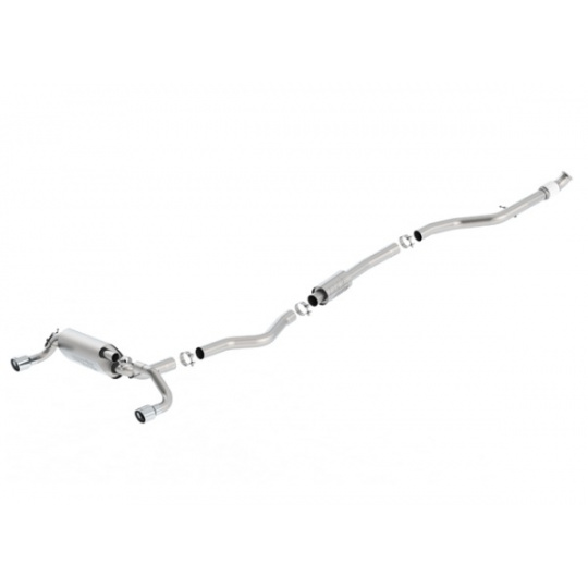 Borla Cat-Back výfukový systém "ATAK" pro BMW F32 435i Coupé, RWD, 3,0l, r.v. 2014-2016 Borla Cat-Back výfukový systém "ATAK" pro BMW F32 435i Coupé, RWD, 3,0l, r.v. 2014-2016