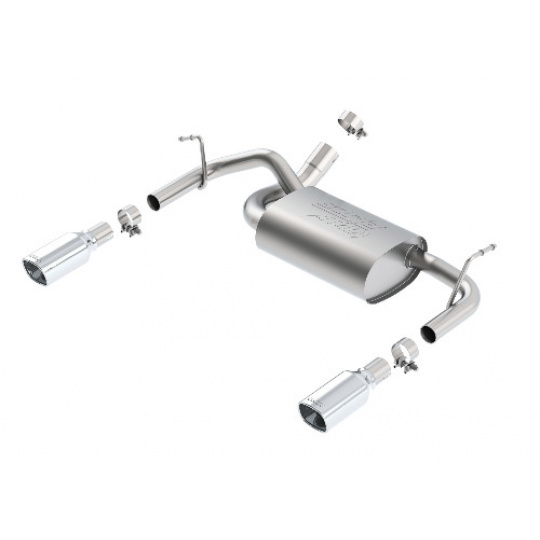 Borla koncový díl "ATAK" typ 41 pro Jeep Wrangler JK/JKU 3,6l 4WD 2/4-dvéř. r.v. od 12-18, typ koncovek: chromové Borla koncový díl "ATAK" typ 41 pro Jeep Wrangler JK/JKU 3,6l 4WD 2/4-dvéř. r.v. od 12-18, typ koncovek: chromové