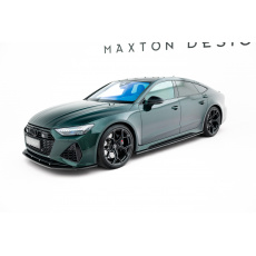 Maxton Design sada splitterů pro Audi RS7 C8, materiál pravý karbon