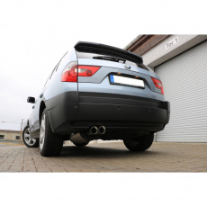 Fox Sportauspuff koncový tlumič výfuku s koncovkou 2x80 Typ 25 pro BMW X3 s motorem 2.0 D, 3.0 d Fox Sportauspuff koncový tlumič výfuku s koncovkou 2x80 Typ 25 pro BMW X3 s motorem 2.0 D, 3.0 d