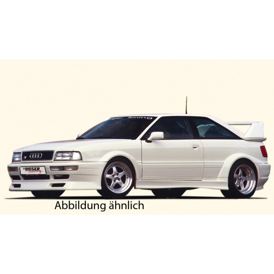 Rieger lipa pod přední nárazník widebody II Rieger pro Audi 80 89 kupé, plast ABS bez povrchové úpravy Rieger lipa pod přední nárazník widebody II Rieger pro Audi 80 89 kupé, plast ABS bez povrchové úpravy