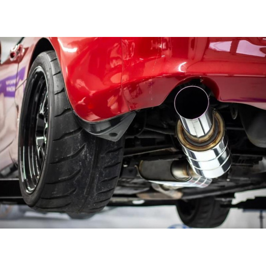 Fox Sportauspuff koncový tlumič výfuku s doplňkovým tlumičem s koncovkou 1x114mm Typ 10 pro Toyota Supra Mk4 s motorem 3.0 Fox Sportauspuff koncový tlumič výfuku s doplňkovým tlumičem s koncovkou 1x114mm Typ 10 pro Toyota Supra Mk4 s motorem 3.0