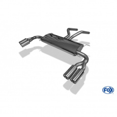 Fox Sportauspuff koncový tlumič výfuku s koncovkou 2x90 Typ 13 na obou stranách pro Land rover Range Rover III s motorem 3.0 TD, 4.4 V8