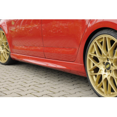 Rieger boční práh mont. strana pro Škoda Octavia 5E combi, sedan vč. faceliftu, r.v. 02/13-01/17, 02/17-, plast ABS bez povrchové úpravy, strana vozu: levá