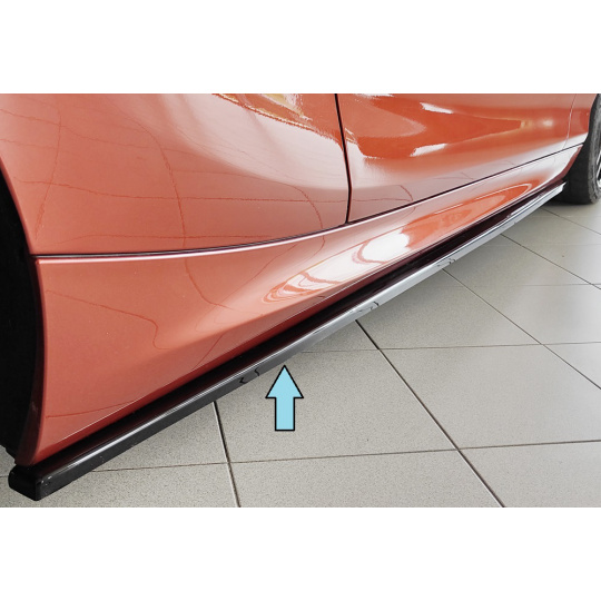 Rieger spoiler pod boční práh mont. strana pravá pro BMW řada 1 F21 sedan / 2-dvéř., 09/12-03/2015, plast ABS lakovaný do černé lesklé barvy Rieger spoiler pod boční práh mont. strana pravá pro BMW řada 1 F21 sedan / 2-dvéř., 09/12-03/2015, plast ABS lakovaný do černé lesklé barvy