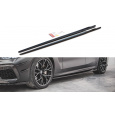 Maxton Design difuzory pod boční prahy ver.2 pro BMW M8 Gran Coupe/F93, carbon-Look