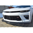 Maxton Design hybridní spoiler pod přední nárazník pro Chevrolet Camaro 6, carbon-Look, včetně modelu 2018+