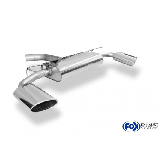 Fox Sportauspuff koncový tlumič výfuku s koncovkou 160x90 Typ 38 na obou stranách pro Audi A3 8V 2012- s motorem (ne DGTE) 2.0 TDI, 1.2 TFSI, 1.4 TFSI, 1.6 TDI, Sedan, s nárazníkem S-Line Fox Sportauspuff koncový tlumič výfuku s koncovkou 160x90 Typ 38 na obou stranách pro Audi A3 8V 2012- s motorem (ne DGTE) 2.0 TDI, 1.2 TFSI, 1.4 TFSI, 1.6 TDI, Sedan, s nárazníkem S-Line