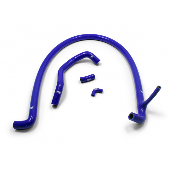 Samco Sport 4-dílná sada silikonových hadic pro vedení tlakového vzduchu pro Ford Escort Mk3 1985 - 1987 RS Turbo serie 1, barva: modrá Samco Sport 4-dílná sada silikonových hadic pro vedení tlakového vzduchu pro Ford Escort Mk3 1985 - 1987 RS Turbo serie 1, barva: modrá