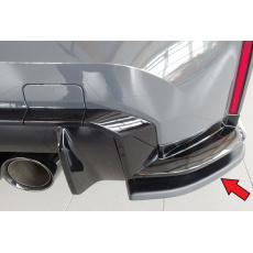 Rieger spoiler pod zadní nárazník na pravé straně pro BMW řada 3 G81 M3 touring r.v. 07/22-, plast ABS bez povrchové úpravy