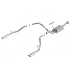 Borla Cat-Back výfukový systém "ATAK" pro Ram 1500 5.7l, automat. přev. CC/SHB (5´7"), WB 144.6", r.v. 2019-2020, typ koncovek: chromové Borla Cat-Back výfukový systém "ATAK" pro Ram 1500 5.7l, automat. přev. CC/SHB (5´7"), WB 144.6", r.v. 2019-2020, typ koncovek: chromové