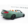 Maxton Design difuzory pod boční prahy pro BMW řada 4 F32, F33, černý lesklý plast ABS, Cabrio / Coupe