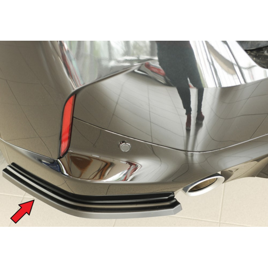 Rieger spoiler pod zadní nárazník na levé straně pro BMW řada 2 G42 kupé r.v. 07/21-, plast ABS bez povrchové úpravy Rieger spoiler pod zadní nárazník na levé straně pro BMW řada 2 G42 kupé r.v. 07/21-, plast ABS bez povrchové úpravy
