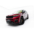 Maxton Design spoiler pod přední nárazník pro Jeep Grand Cherokee L Mk5, černý lesklý plast ABS