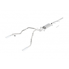 Borla Cat-Back výfukový systém "Touring" pro GMC Sierra 1500 4,8/5,3/6,0l V8 4-dvéř. EC/SB 78,7", CC/SHB 69,3", r.v. 2009-2013 Borla Cat-Back výfukový systém "Touring" pro GMC Sierra 1500 4,8/5,3/6,0l V8 4-dvéř. EC/SB 78,7", CC/SHB 69,3", r.v. 2009-2013