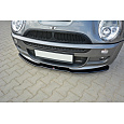 Maxton Design spoiler pod přední nárazník pro Mini Cooper R53, carbon-Look, pro Cooper S JCW