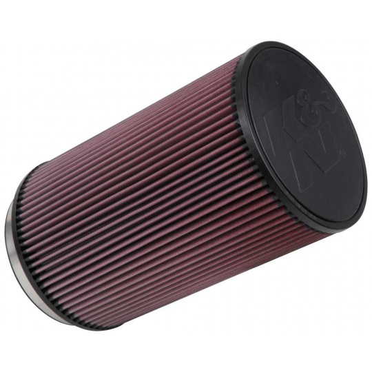 K&N univerzální kulatý filtr se vstupem 152 mm a výškou 305 mm, gumový vrchlík