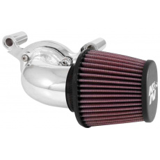 K&N sportovní kit sání Série 63 Aircharger pro HARLEY DAVIDSON FLHTCUTG Tri Glide Ultra 103 CI r.v. 2014, 2015 w/Lower Fairings