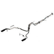 Borla Cat-Back výfukový systém "ATAK" pro Ford F-150 5,0l V8 2-dvéř., s aut. převodovkou, 2WD/4WD, RC/SB (6' 7"), s rozvorem 122,8", r.v. 2021-, typ koncovek: černé Borla Cat-Back výfukový systém "ATAK" pro Ford F-150 5,0l V8 2-dvéř., s aut. převodovkou, 2WD/4WD, RC/SB (6' 7"), s rozvorem 122,8", r.v. 2021-, typ koncovek: černé