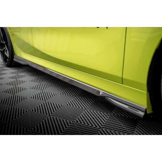 Maxton Design difuzory pod boční prahy pro BMW řada 1 F40, materiál pravý karbon, M-Pack/M135i