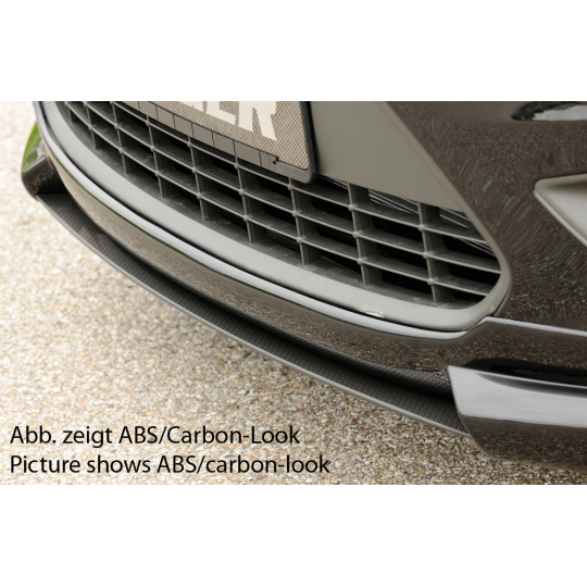 Rieger lipa pod přední nárazník Rieger pro Ford Focus 2 3-dvéř., 5-dvéř. po faceliftu, 02/08-01/11, plast ABS bez povrchové úpravy