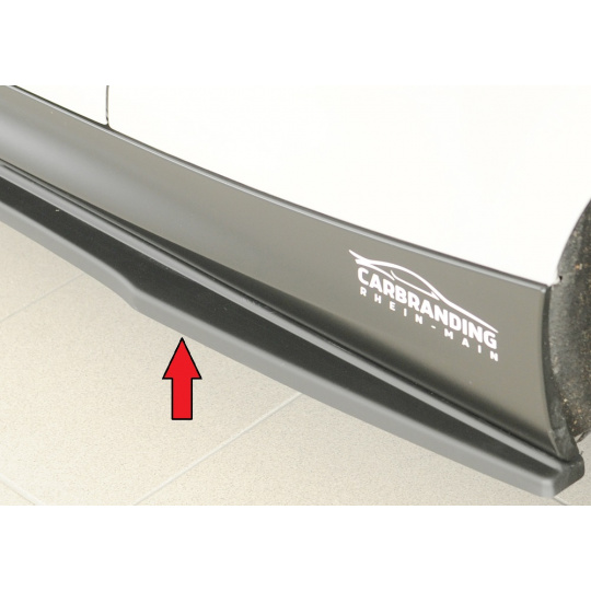 Rieger spoiler pod boční práh mont. strana pro BMW řada 2 F23 kabriolet, r.v. 07/17-, plast ABS bez povrchové úpravy