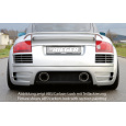 Rieger zadní nárazník pro Audi TT 8N kupé, roadster, plast ABS s povrchovou úpravou Carbon-Look