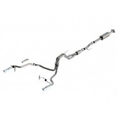 Borla Cat-Back výfukový systém "S-Type" pro Ford F-150 5,0l V8 4-dvéř., s aut. převodovkou, 2WD/4WD, CC/SHB (5' 7"), EC/SB (6' 7") s rozvorem 145,4", r.v. 2021-, typ koncovek: chromové Borla Cat-Back výfukový systém "S-Type" pro Ford F-150 5,0l V8 4-dvéř., s aut. převodovkou, 2WD/4WD, CC/SHB (5' 7"), EC/SB (6' 7") s rozvorem 145,4", r.v. 2021-, typ koncovek: chromové