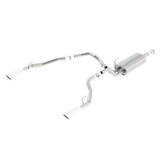 Borla Cat-Back výfukový systém "Touring" vedený skrz zadní nárazník, typ 36 pro Ram 1500 5,7l V8 s automatickou převodovkou, RC/EC 4-dvéř. SB 76,3", CC/SHB 67,4", r.v. od 09-18, typ koncovek: chromové Borla Cat-Back výfukový systém "Touring" vedený skrz zadní nárazník, typ 36 pro Ram 1500 5,7l V8 s automatickou převodovkou, RC/EC 4-dvéř. SB 76,3", CC/SHB 67,4", r.v. od 09-18, typ koncovek: chromové