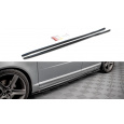 Maxton Design difuzory pod boční prahy pro Volvo V70 Mk3, carbon-Look