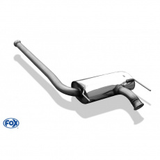 Fox Sportauspuff přední díl s tlumičem pro Renault Laguna I s motorem 1.6, 1.8, 1.9 DTi, 2.0, 2.2 D, 2.2 dT, 2.9