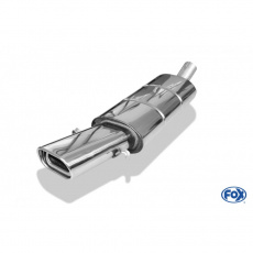 Fox Sportauspuff koncový díl výfuku s koncovkou 135x80 Typ 53 pro Audi 80 89 s motorem 1.6, 1.6 D/TD, 1.8, 1.9 TD, 2.0, 2.0 16V, 2.3, 2.6, 2.8