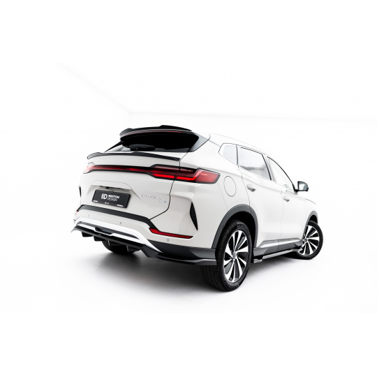 Maxton Design spoiler pod zadní nárazník s žebrováním pro BYD Seal U Mk1, černý lesklý plast ABS Maxton Design spoiler pod zadní nárazník s žebrováním pro BYD Seal U Mk1, černý lesklý plast ABS