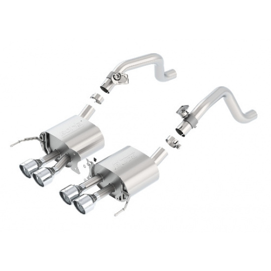 Borla koncový díl "S-Type" typ 47 pro Chevrolet Corvette C7 6,2l V8 RWD 2-dvéř. s AFM, bez NPP, r.v. od 14-18 Borla koncový díl "S-Type" typ 47 pro Chevrolet Corvette C7 6,2l V8 RWD 2-dvéř. s AFM, bez NPP, r.v. od 14-18