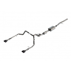 Borla Cat-Back výfukový systém "S-Type" pro GMC Sierra 1500 6.2L V8, automat, 2WD/4WD, EC s SB (6'7") 147.4" WB/ CC s SB (5'10") 147.4" WB, r.v. 2024, typ koncovek: karbonové Borla Cat-Back výfukový systém "S-Type" pro GMC Sierra 1500 6.2L V8, automat, 2WD/4WD, EC s SB (6'7") 147.4" WB/ CC s SB (5'10") 147.4" WB, r.v. 2024, typ koncovek: karbonové