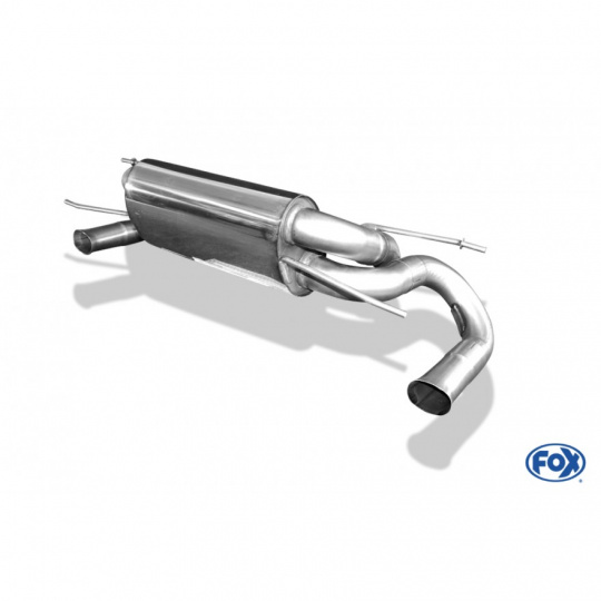 Fox Sportauspuff koncový tlumič výfuku s koncovkou Endrohre nicht sichtbar pro Mercedes SLS s motorem 6.2 Fox Sportauspuff koncový tlumič výfuku s koncovkou Endrohre nicht sichtbar pro Mercedes SLS s motorem 6.2