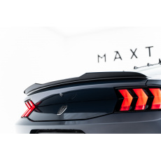 Maxton Design prodloužení spoileru pro Ford Mustang Mk7 Dark Horse, černý lesklý plast ABS